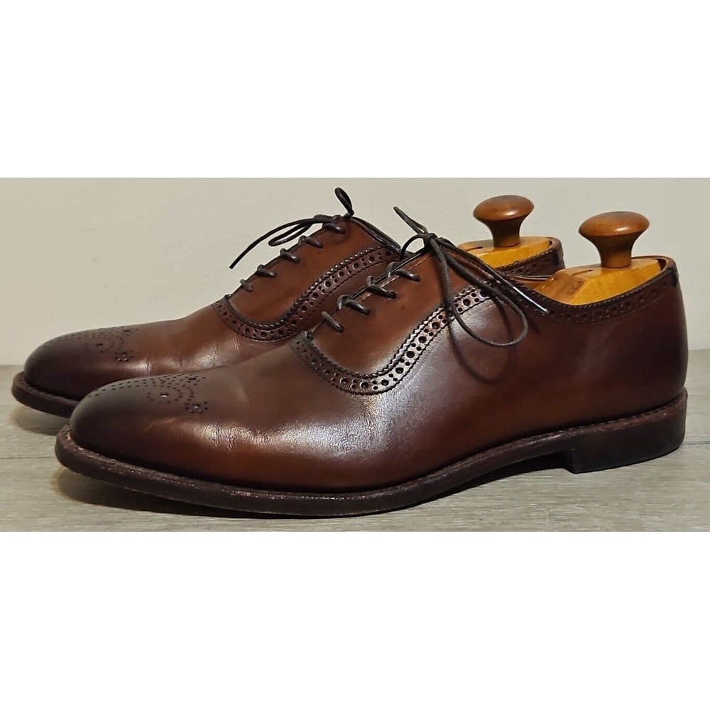 Allen Edmonds Cornwallis Dark Brown Oxford Dress Shoes Size 11.5 B